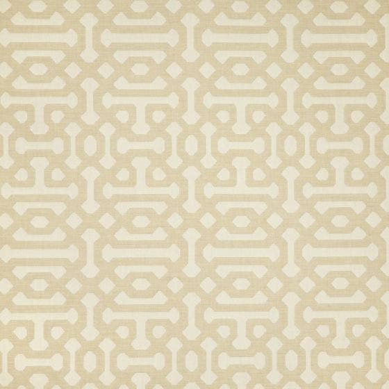 Sunbrella Upholstery Fretwork Flax (45991-0001)