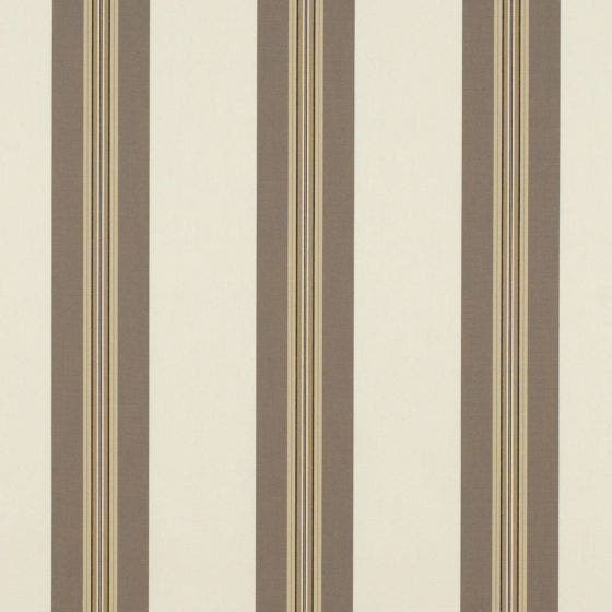 Sunbrella Shade Taupe Tailored Bar Stripe (4945-0000)