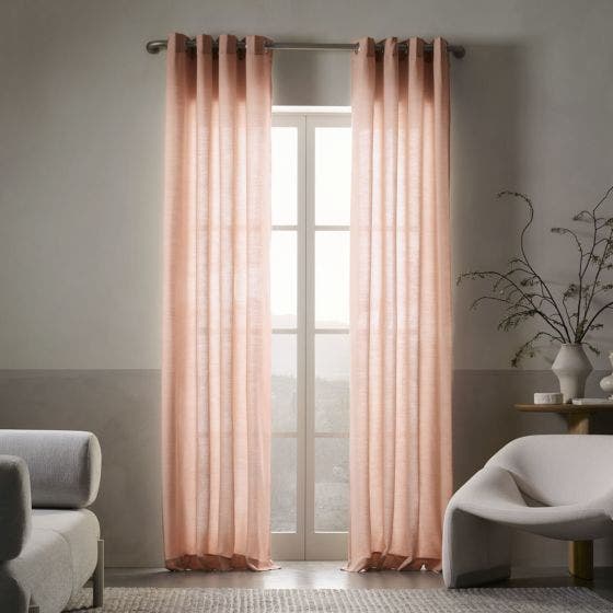 Sunbrella® Marx Light Filtering Curtain​​ - Adobe