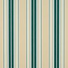 Sunbrella Shade Forest Green/Beige/Natural Fancy Stripe (4932-0000)