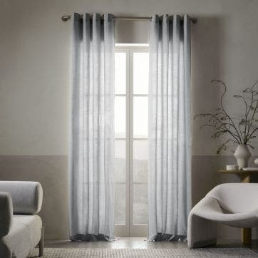 Sunbrella® Marx Light Filtering Curtain​​ - Slate