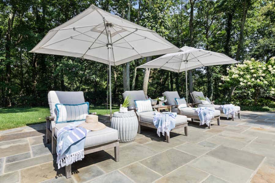 Both indoor and outdoor living spaces need to be more than just beautiful - Gentile’s designs are functional and versatile enough to fit any client’s lifestyle.