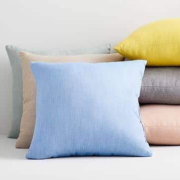 Sunbrella fabrics equip these pillows from West Elm with the performance to withstand everyday use.