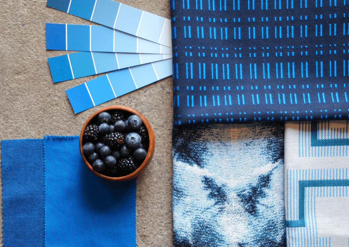 Use Pantone’s Color of the Year, Classic Blue, as a jumping-off point for decor inspiration.