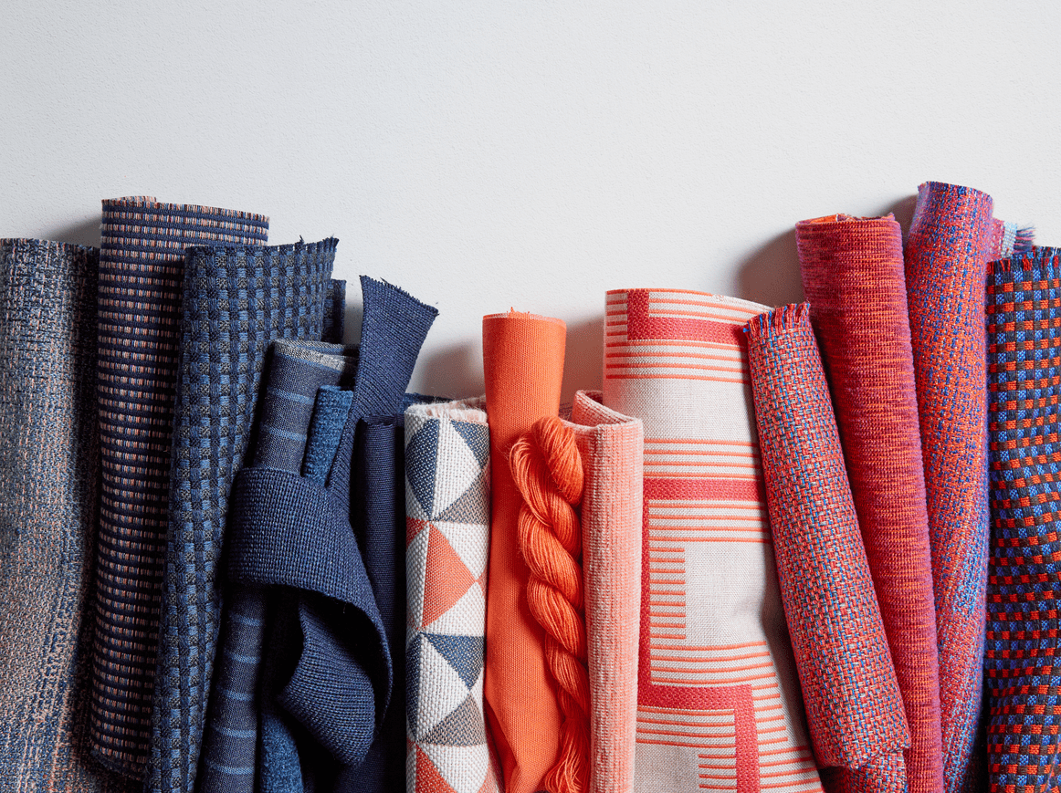 Unveiled at Casual Market 2019, the Dimension Collection wowed attendees with striking new patterns and bold, complementary solids.