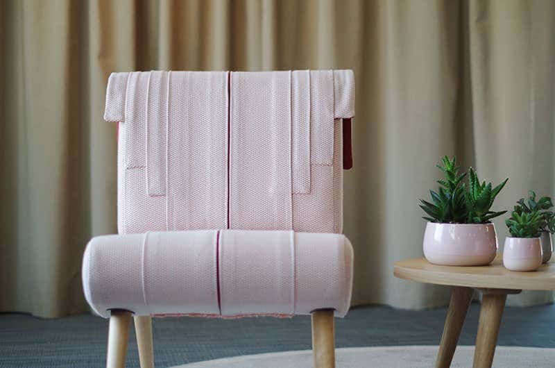 Pink chair