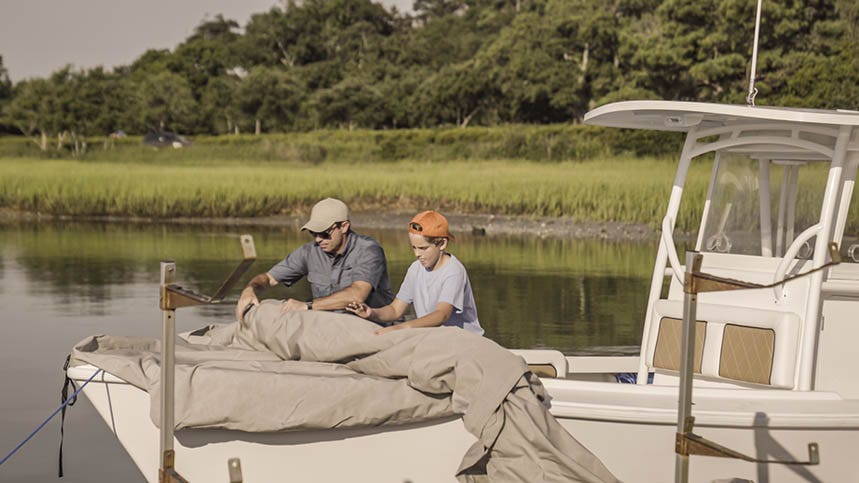 how to clean boat tops covers and seats