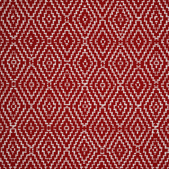 red upholstery fabric