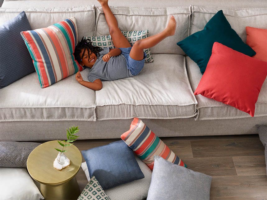 kid friendly sofas