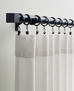 Versatile Drapery Hanging Options